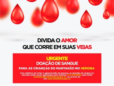 Hospital Martagão Gesteira necessita de doação de sangue
