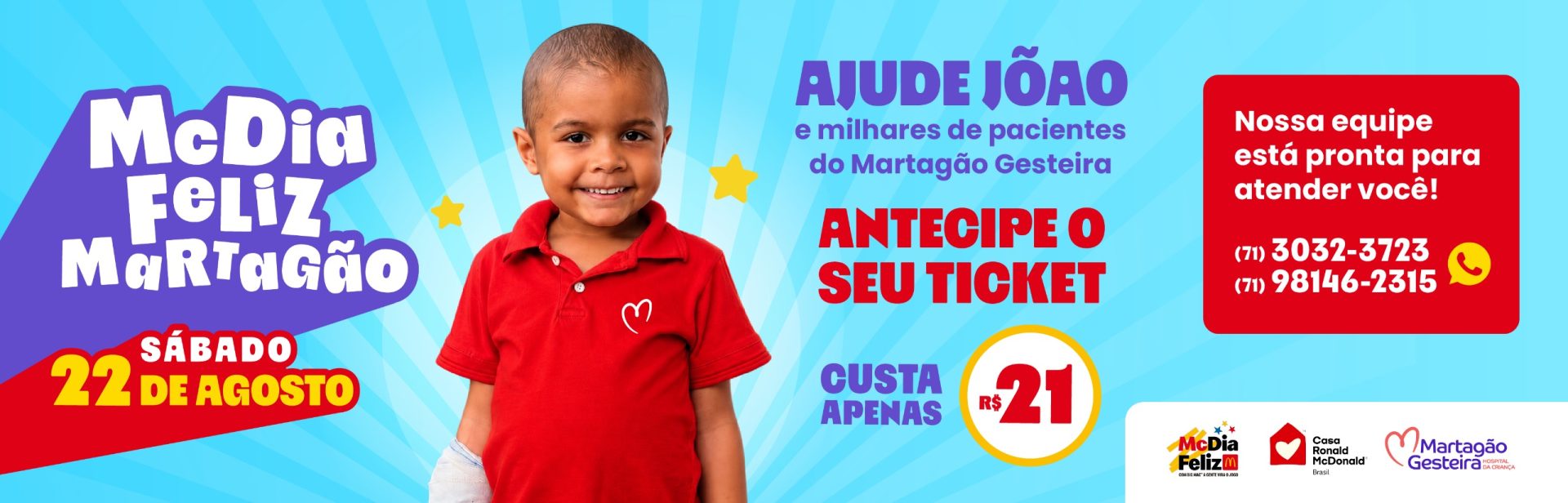 McDia Feliz | Martagão Gesteira