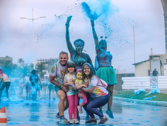 Estão abertas inscrições para a VII Corrida Colorida