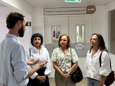 Responsáveis pelo menu do VII Jantar do Bem, chefs dos restaurantes Preta, Mistura Contorno e Casa de Tereza visitam o Martagão