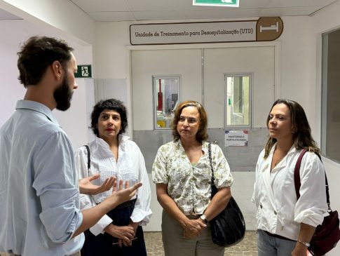 Responsáveis pelo menu do VII Jantar do Bem, chefs dos restaurantes Preta, Mistura Contorno e Casa de Tereza visitam o Martagão