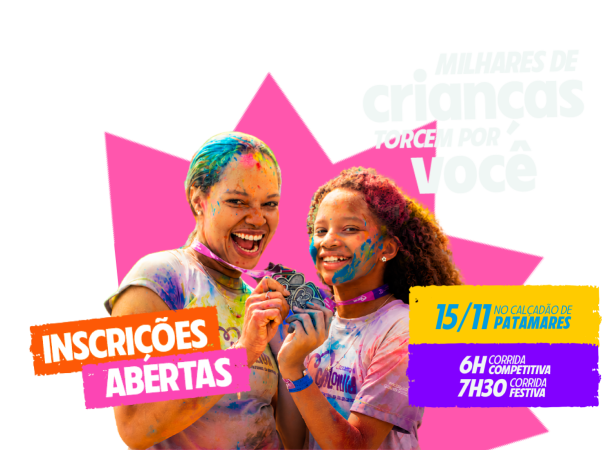 Imagem de Destacada Corrida Colorida