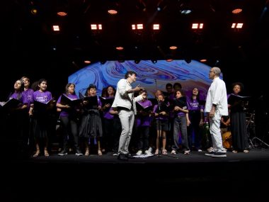 Coral formado por ex-pacientes do Martagão celebra três anos em show com participação de Gerônimo e Márcia Short